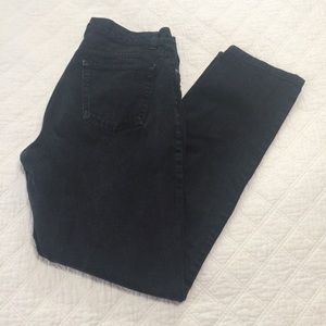 Vintage Gap made in Italy black wash mom jeans 14